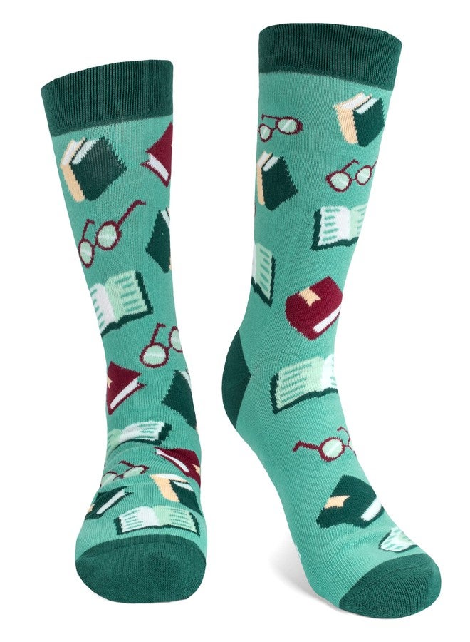 Lavley Book and Reading Socks for Adults - Funny Gifts for Reader - Unisex for Men and Women, One Size (US, Alpha, One Size, Regular, Regular, Do Not Disturb I'm Reading) - Image 2